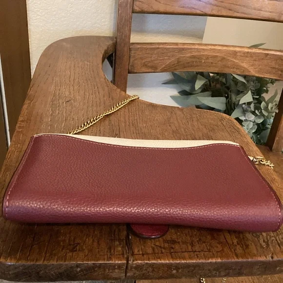 Coach Tabby Color Block Convertible Clutch Chain Crossbody Bag NWOT - Picture 4 of 8